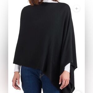 Joie Black Poncho Sweater